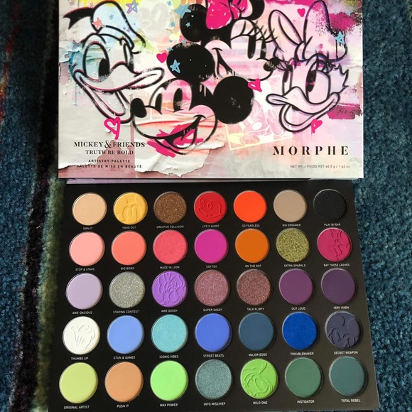 New Morphe x Mickey & Friends Truth to be bold Collection Set NWT - Picture 10 of 12